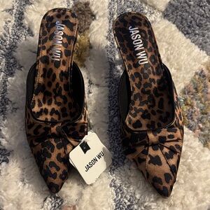 Jason Wu Leopard Mules
